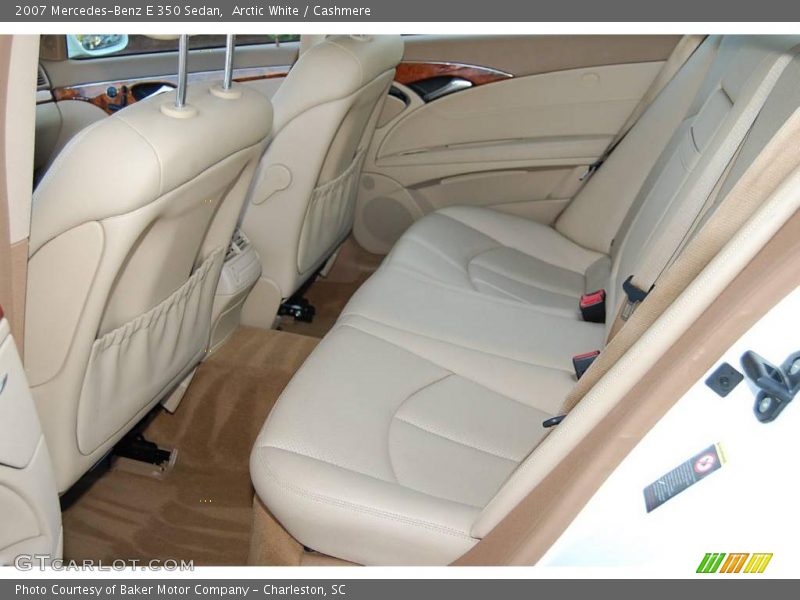 Arctic White / Cashmere 2007 Mercedes-Benz E 350 Sedan