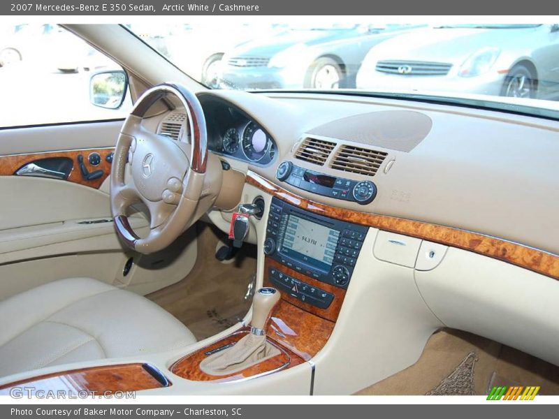 Arctic White / Cashmere 2007 Mercedes-Benz E 350 Sedan
