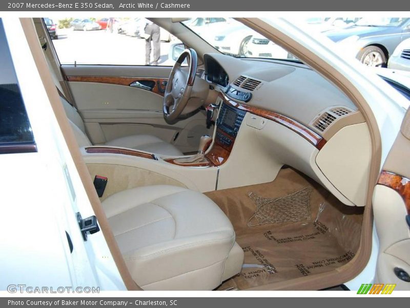 Arctic White / Cashmere 2007 Mercedes-Benz E 350 Sedan