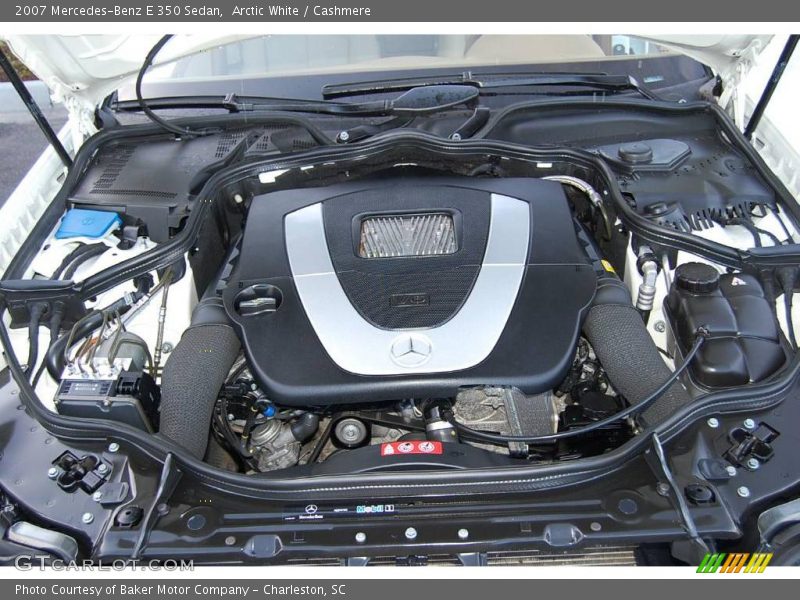Arctic White / Cashmere 2007 Mercedes-Benz E 350 Sedan