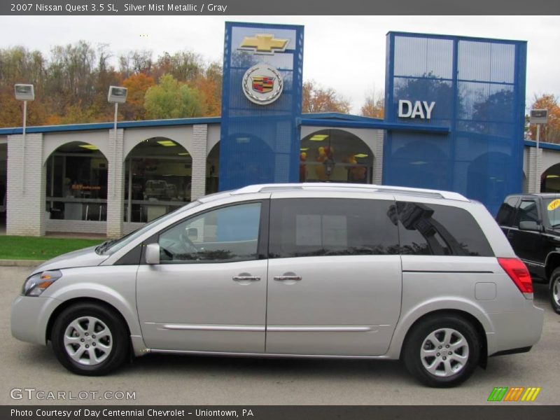 Silver Mist Metallic / Gray 2007 Nissan Quest 3.5 SL