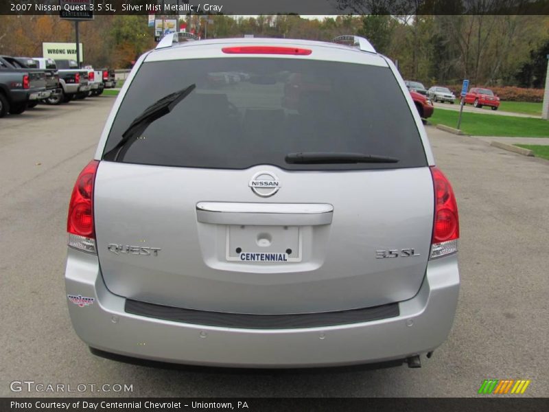 Silver Mist Metallic / Gray 2007 Nissan Quest 3.5 SL