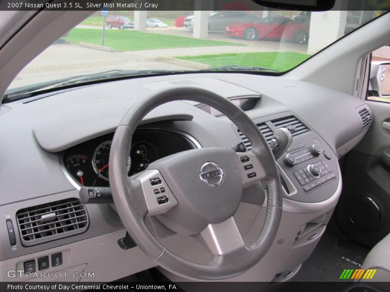 Silver Mist Metallic / Gray 2007 Nissan Quest 3.5 SL