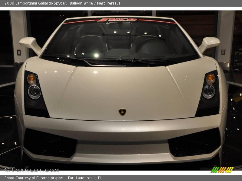 Balloon White / Nero Perseus 2008 Lamborghini Gallardo Spyder