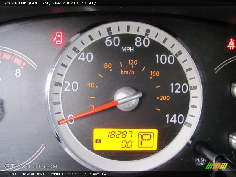 Silver Mist Metallic / Gray 2007 Nissan Quest 3.5 SL