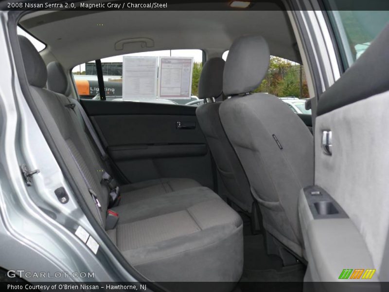 Magnetic Gray / Charcoal/Steel 2008 Nissan Sentra 2.0