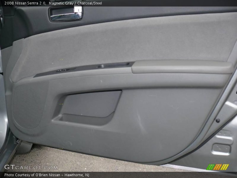 Magnetic Gray / Charcoal/Steel 2008 Nissan Sentra 2.0