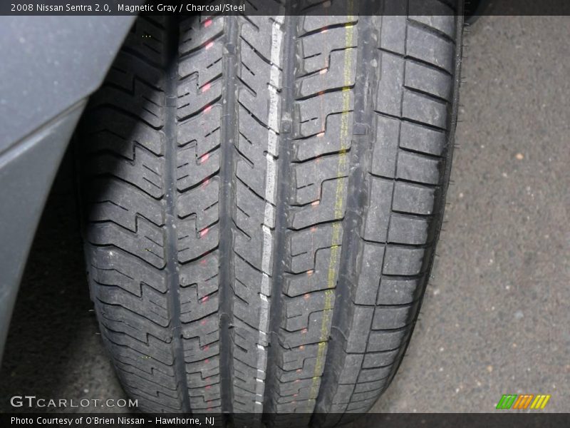 Magnetic Gray / Charcoal/Steel 2008 Nissan Sentra 2.0