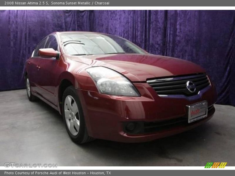 Sonoma Sunset Metallic / Charcoal 2008 Nissan Altima 2.5 S