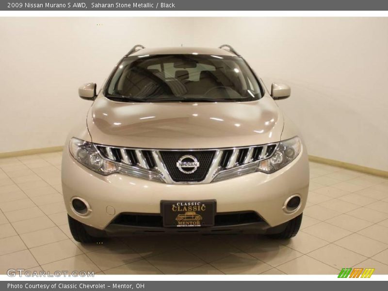 Saharan Stone Metallic / Black 2009 Nissan Murano S AWD