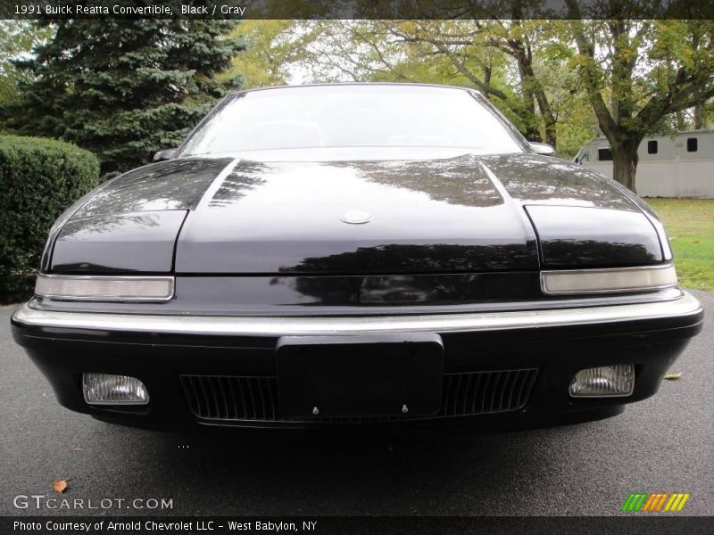 Black / Gray 1991 Buick Reatta Convertible