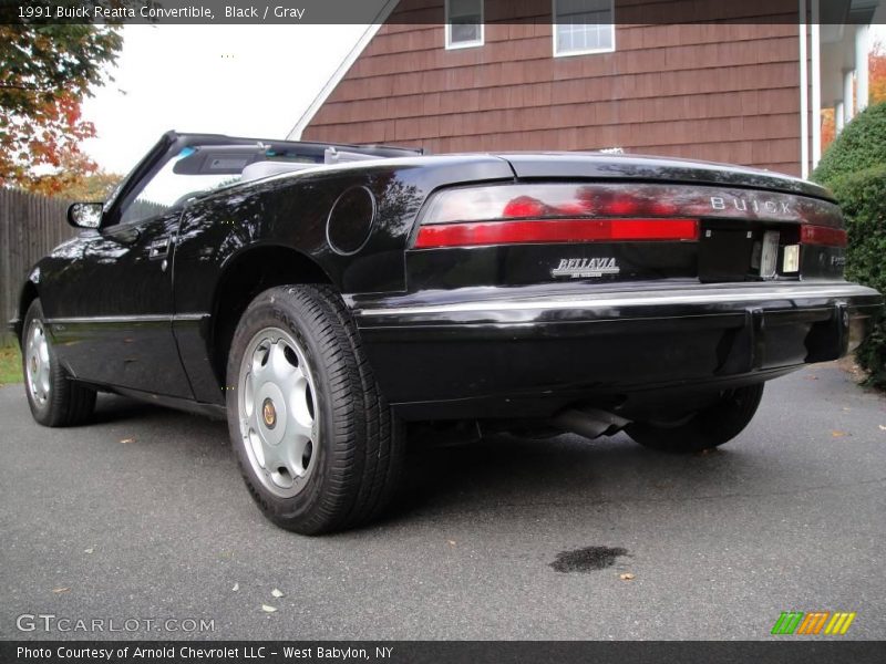 Black / Gray 1991 Buick Reatta Convertible