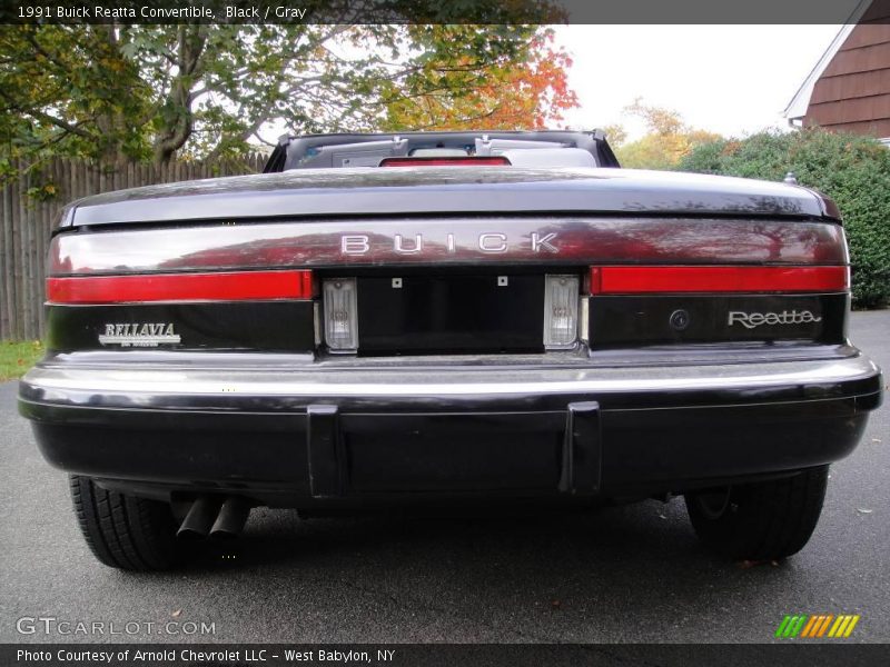 Black / Gray 1991 Buick Reatta Convertible