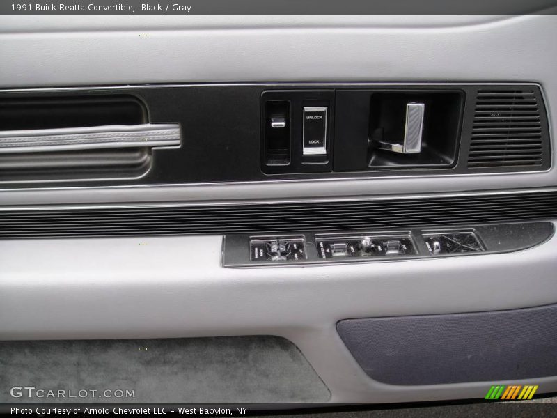 Black / Gray 1991 Buick Reatta Convertible