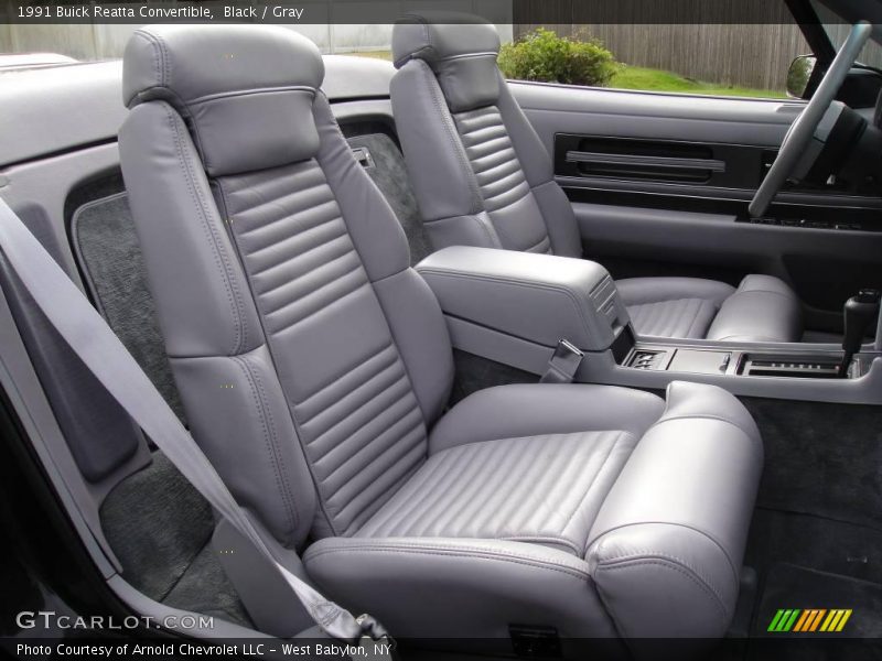 Black / Gray 1991 Buick Reatta Convertible