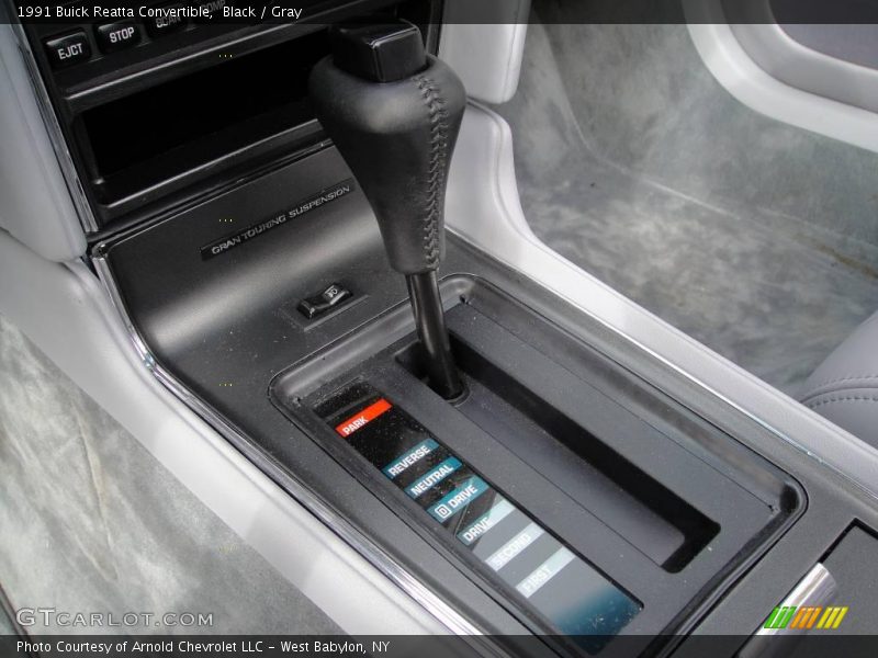 Black / Gray 1991 Buick Reatta Convertible