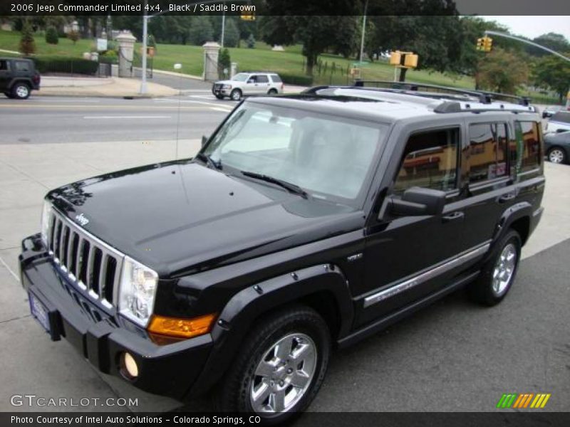 Black / Saddle Brown 2006 Jeep Commander Limited 4x4