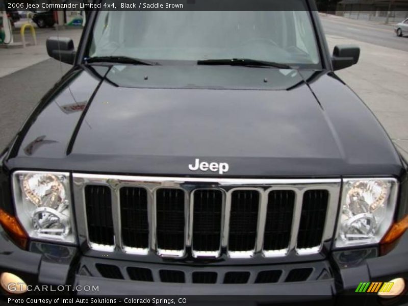 Black / Saddle Brown 2006 Jeep Commander Limited 4x4