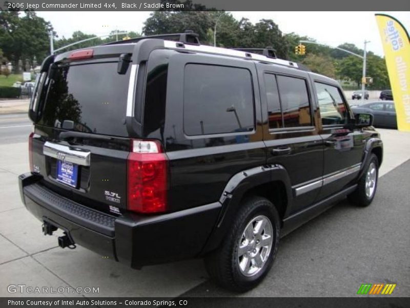 Black / Saddle Brown 2006 Jeep Commander Limited 4x4