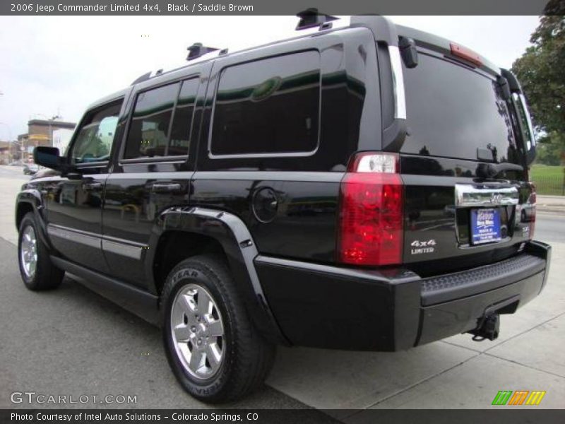 Black / Saddle Brown 2006 Jeep Commander Limited 4x4