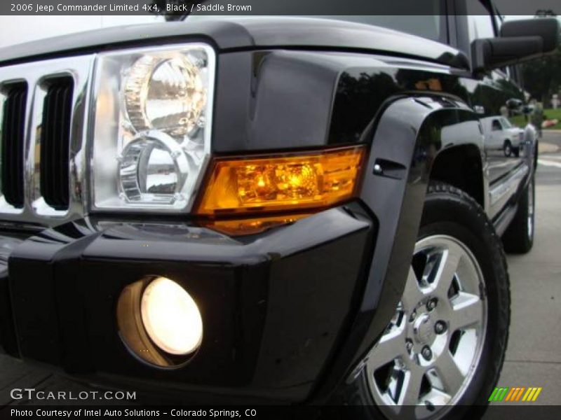 Black / Saddle Brown 2006 Jeep Commander Limited 4x4