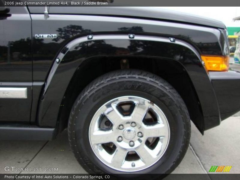 Black / Saddle Brown 2006 Jeep Commander Limited 4x4