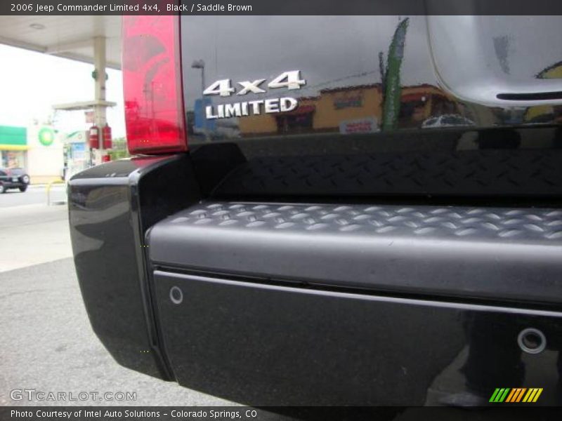 Black / Saddle Brown 2006 Jeep Commander Limited 4x4