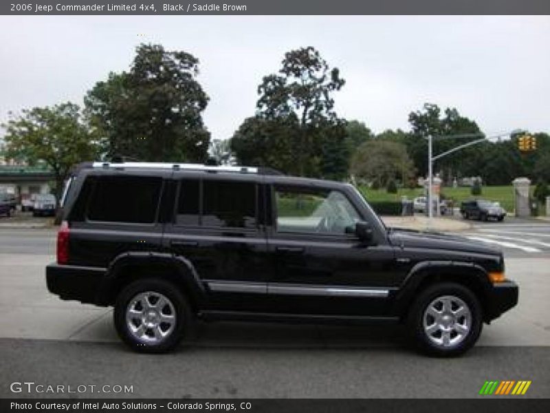 Black / Saddle Brown 2006 Jeep Commander Limited 4x4