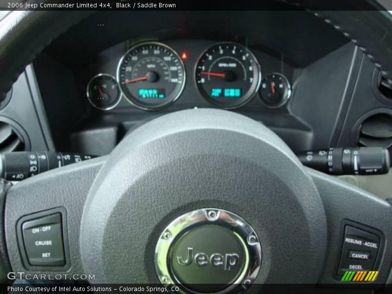 Black / Saddle Brown 2006 Jeep Commander Limited 4x4