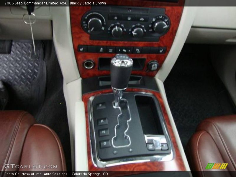 Black / Saddle Brown 2006 Jeep Commander Limited 4x4
