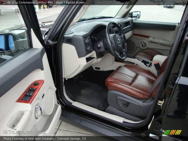 Black / Saddle Brown 2006 Jeep Commander Limited 4x4