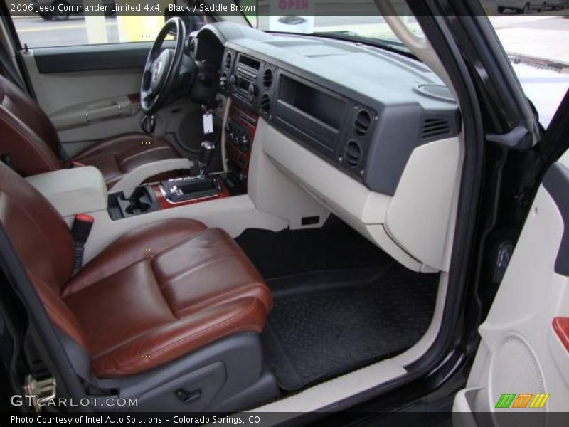 Black / Saddle Brown 2006 Jeep Commander Limited 4x4