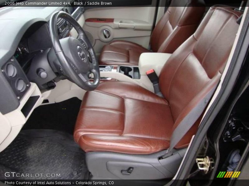 Black / Saddle Brown 2006 Jeep Commander Limited 4x4