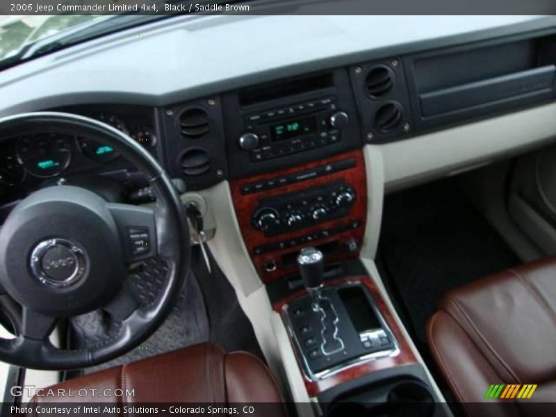 Black / Saddle Brown 2006 Jeep Commander Limited 4x4