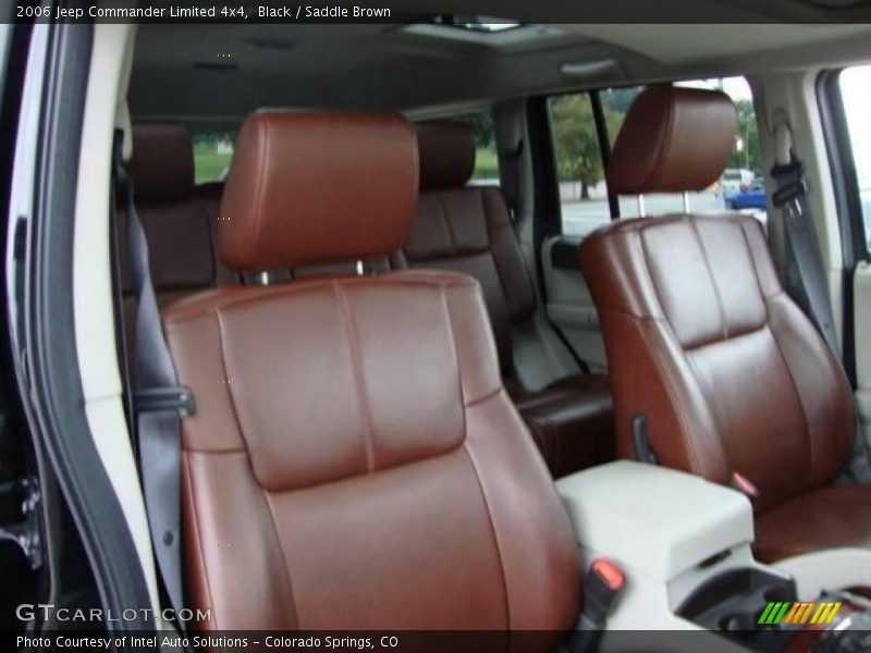 Black / Saddle Brown 2006 Jeep Commander Limited 4x4