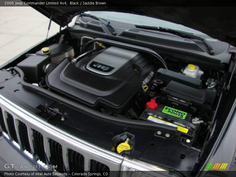Black / Saddle Brown 2006 Jeep Commander Limited 4x4