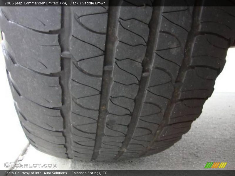 Black / Saddle Brown 2006 Jeep Commander Limited 4x4