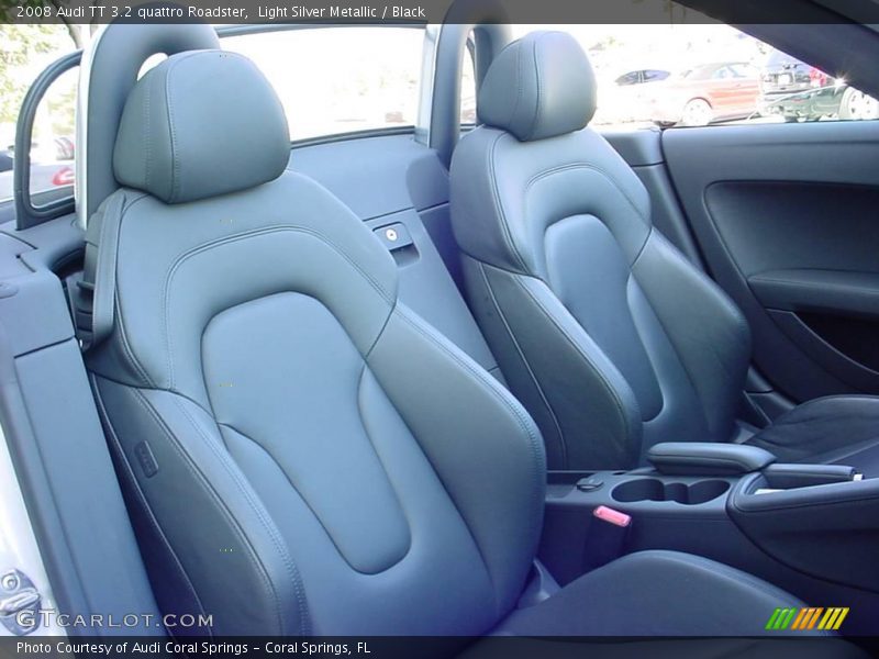 Light Silver Metallic / Black 2008 Audi TT 3.2 quattro Roadster