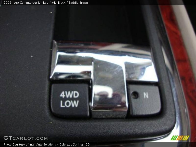 Black / Saddle Brown 2006 Jeep Commander Limited 4x4