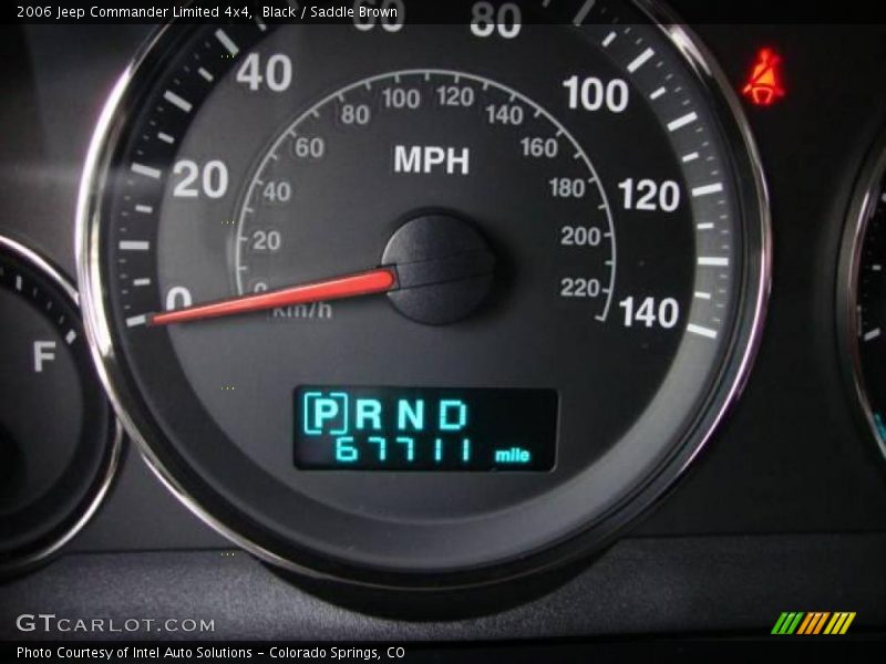 Black / Saddle Brown 2006 Jeep Commander Limited 4x4