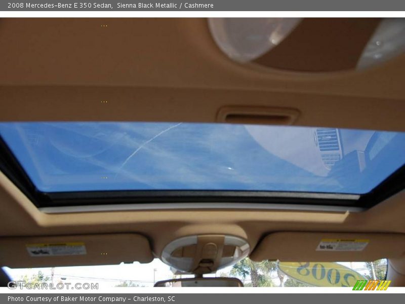 Sienna Black Metallic / Cashmere 2008 Mercedes-Benz E 350 Sedan