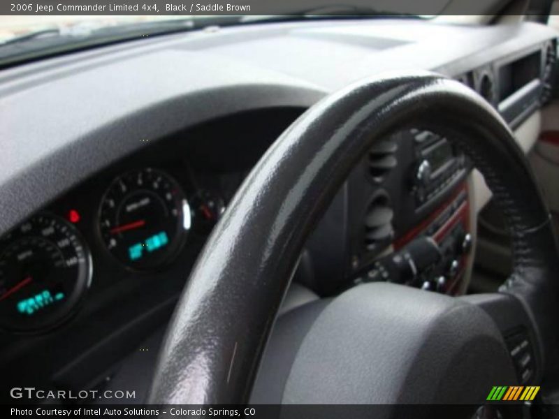 Black / Saddle Brown 2006 Jeep Commander Limited 4x4