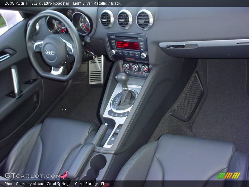 Light Silver Metallic / Black 2008 Audi TT 3.2 quattro Roadster