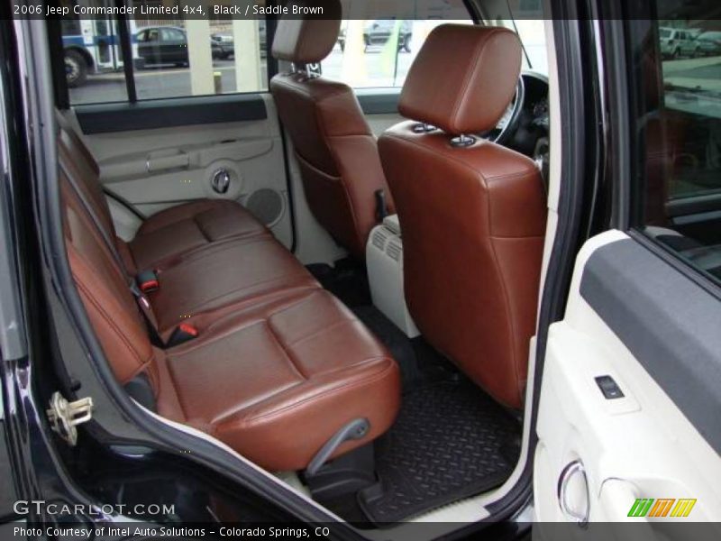 Black / Saddle Brown 2006 Jeep Commander Limited 4x4