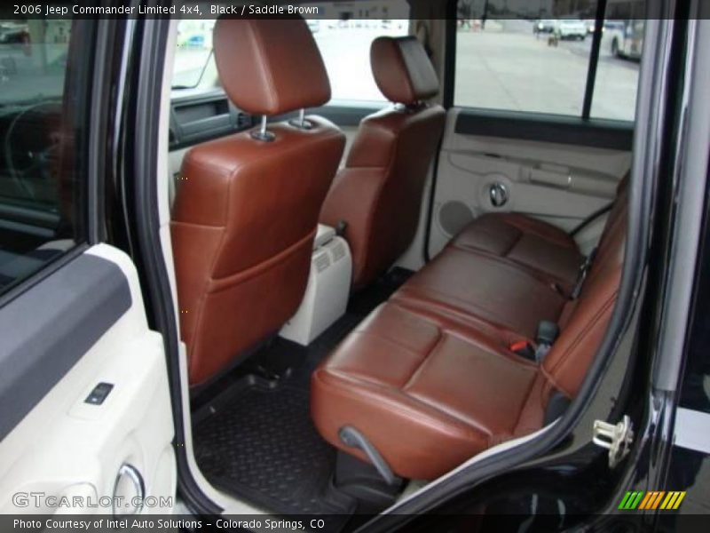 Black / Saddle Brown 2006 Jeep Commander Limited 4x4