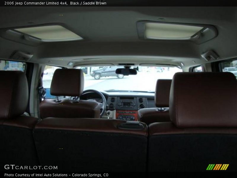 Black / Saddle Brown 2006 Jeep Commander Limited 4x4