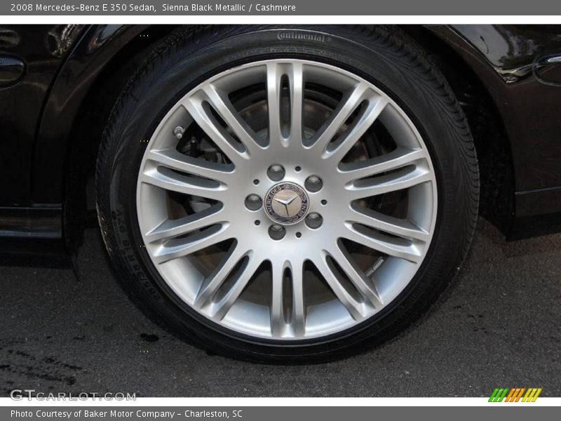 Sienna Black Metallic / Cashmere 2008 Mercedes-Benz E 350 Sedan