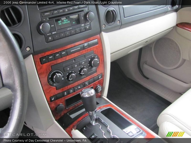 Inferno Red Pearl / Dark Khaki/Light Graystone 2006 Jeep Commander Limited 4x4
