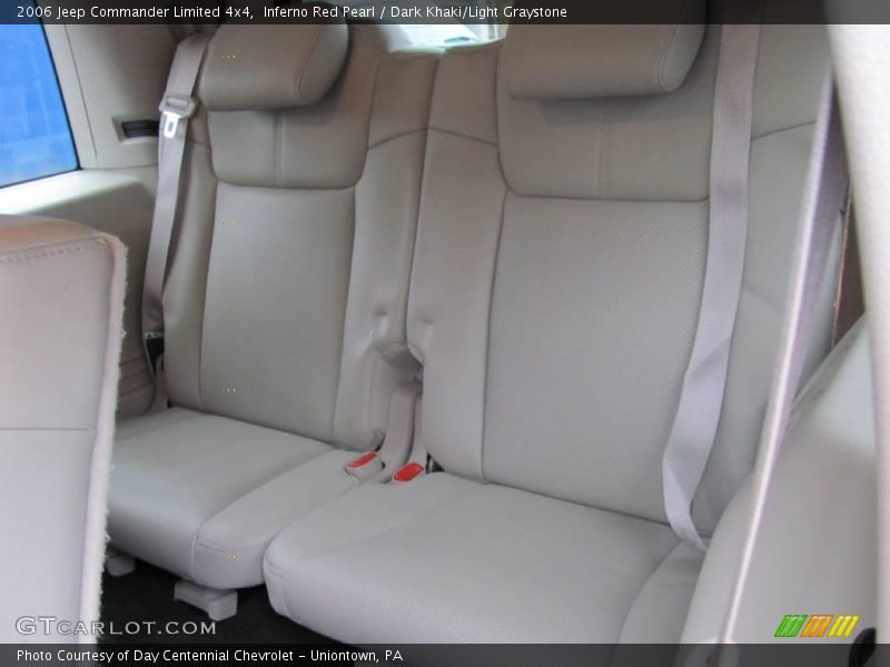 Inferno Red Pearl / Dark Khaki/Light Graystone 2006 Jeep Commander Limited 4x4