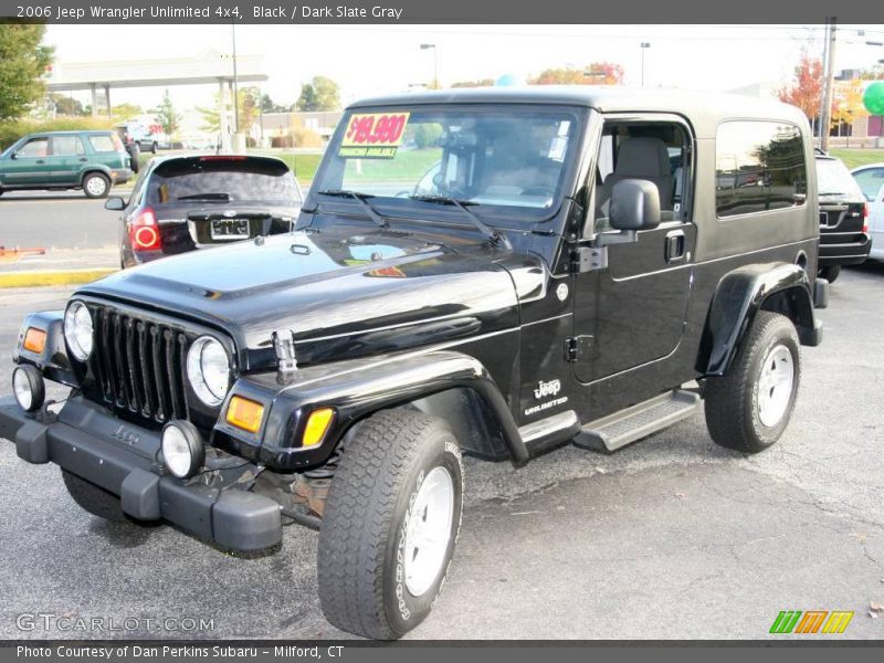 Black / Dark Slate Gray 2006 Jeep Wrangler Unlimited 4x4